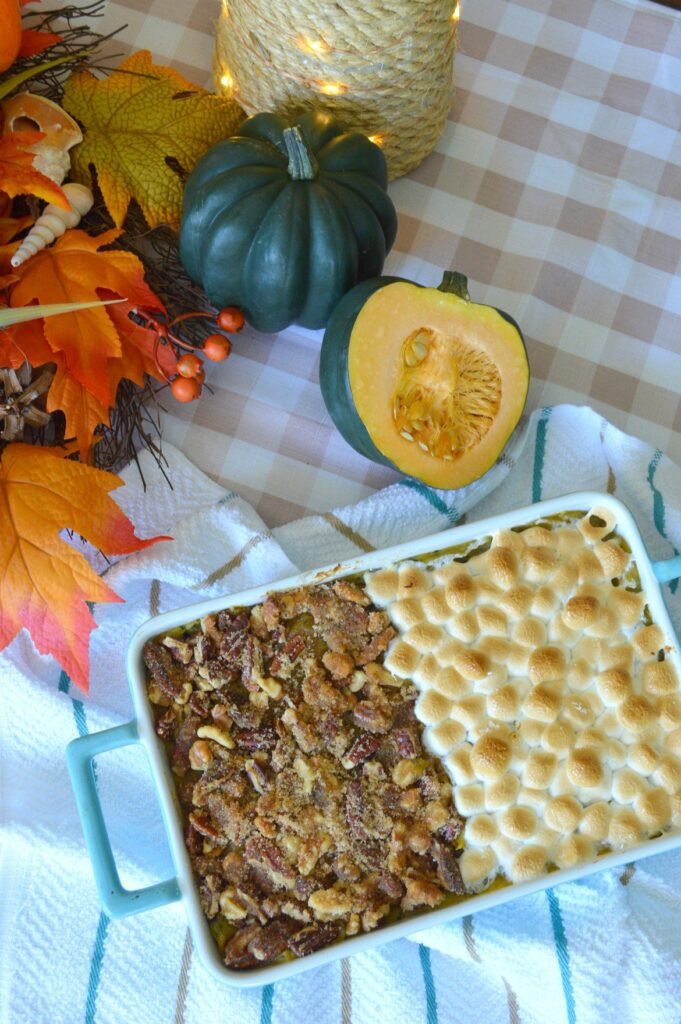 Winter Acorn Squash Casserole (Potato Free)