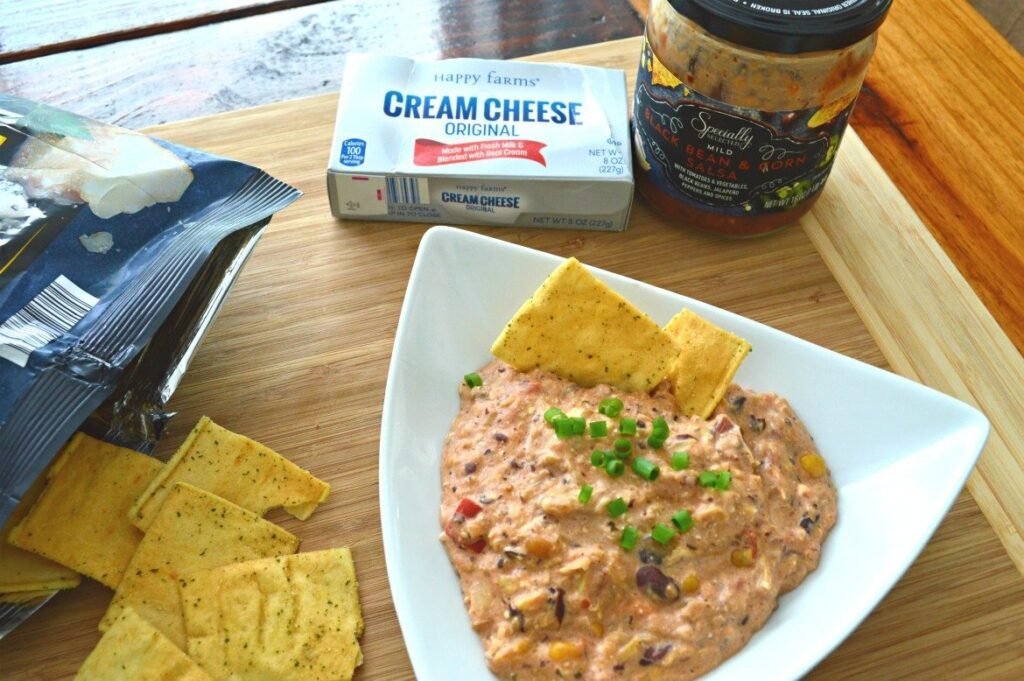 Cream cheese black bean dip recipe