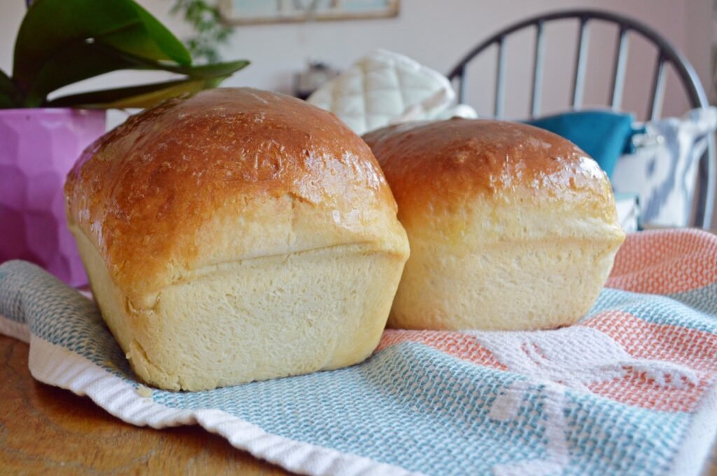 Easy one loaf sandwich bread recipe for under $2.00 | Eat Rich Live Full