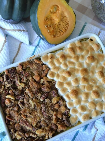 Winter Acorn Squash Casserole (Potato Free)