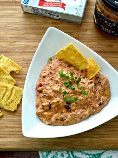 Cream cheese black bean dip recipe