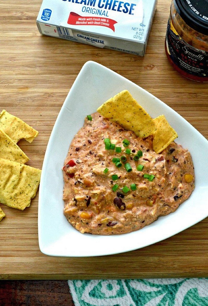 Cream cheese black bean dip recipe