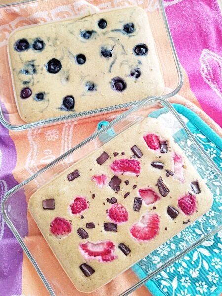 meal prep protein pancake bowls